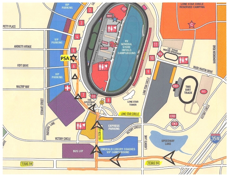 Map of Show